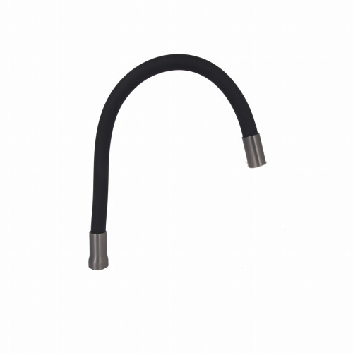 Вилив у зборі Lidz (270х220х24), 515 мм для змішувача для кухні Aria Graphite/ Black LDARI27022024GRP51416