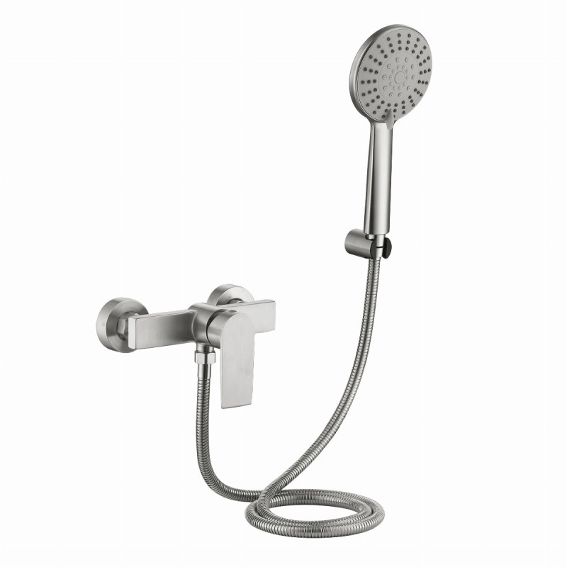 Змішувач для душу Lidz Nexus 010 (k35)  LDNEX010NKS49188 Nickel