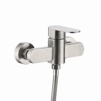 Змішувач для душу Lidz Luna 010 (k35)  LDLUN010NKS49191 Nickel