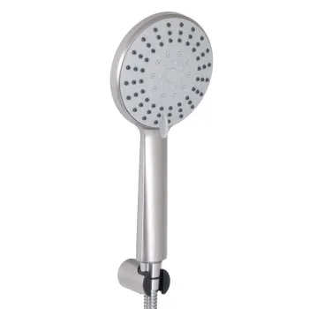 Змішувач для душу Lidz Aria 010 (з душовим гарнітуром) (k35) LDARI010NKS43361 Nickel