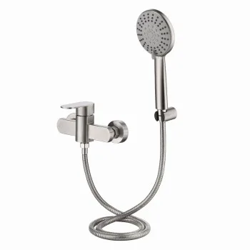 Змішувач для душу Lidz Luna 010 (k35)  LDLUN010NKS49191 Nickel