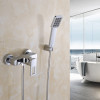Змішувач для душу Lidz Wawel 010 (з душовим гарнітуром) (k40) LDWAW010CRM45390 Chrome