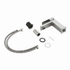 Змішувач для раковини низький Lidz Helix 001F (k35)  LDHEL001FNKS49178 Nickel