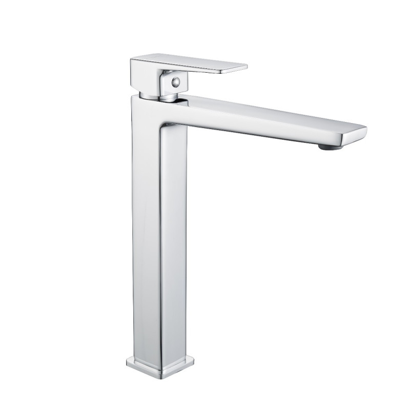 Смеситель латунный для раковины Lidz Orion 001FH высокий (k25) LDORI001FHCRM48096 Chrome
