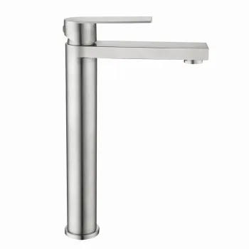 Змішувач для раковини високий Lidz Nexus 001FH (k35)  LDNEX001FHNKS49185 Nickel