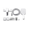 Смеситель латунный для ванны Lidz Orion 006 (c душевым гарнитуром) (k35) LDORI006CRM48093 Chrome